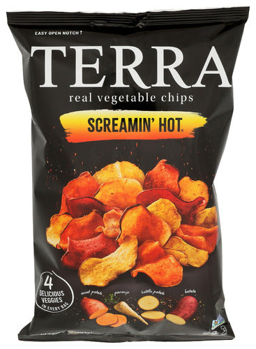 TERRA CHIPS CHIPS SCREAMIN HOT - 5 OZ
