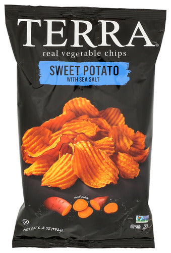 TERRA CHIPS CHIPS SWEET PTO SEA SALT - 6.8 OZ