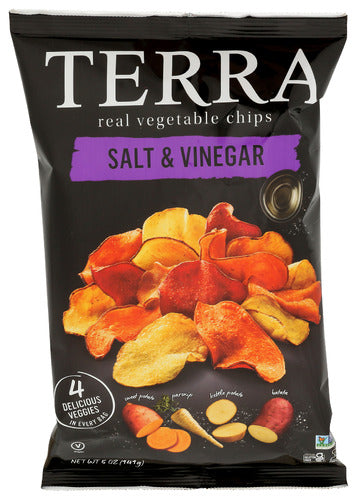 TERRA CHIPS CHIPS SEA SALT & VINEGAR - 5 OZ