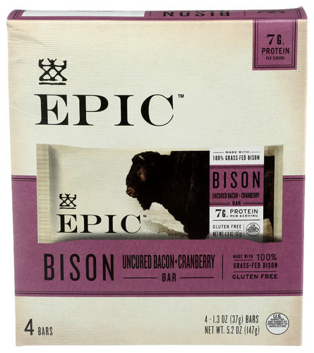 EPIC BARS GRSFD BIS BCN CR 4PK - 5.2 OZ