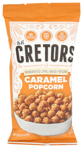 GH CRETORS POPCORN CARAMEL - 8 OZ