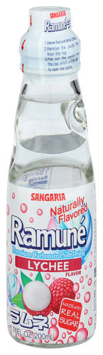 Sangaria Soda Ramune Lychee, 6.76 FO.