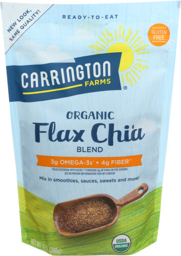 Carrington Farms 
Flax Chia Blend, 12 OZ.