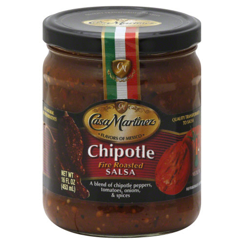 Casa Martinez 
Salsa Chipotle Fire Rstd, 16 OZ.