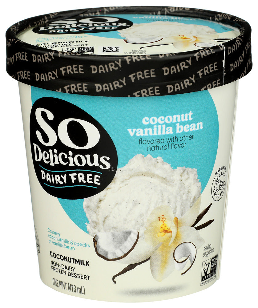 SO DELICIOUS FRZ DSRT CCNTMLK VNLA BEAN - 16 OZ