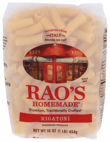 Raos Pasta Rigatoni, 16 OZ.