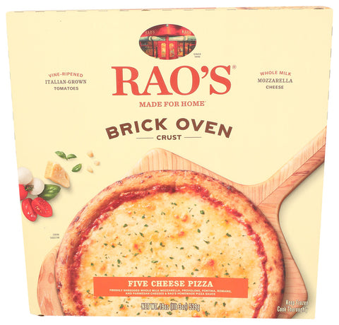 Raos Pizza 5 Chs Brick Oven, 19 OZ.