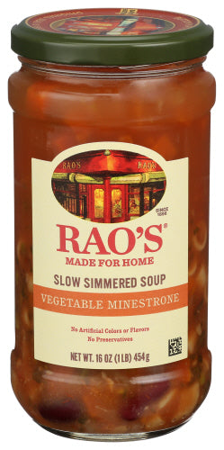 Raos Soup Rte Veg Minestrone, 16 OZ.
