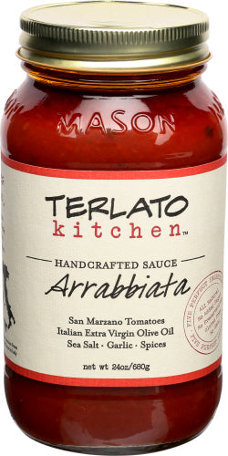 TERLATO KITCHEN SAUCE ARRABBIATA SML BTCH - 24 OZ