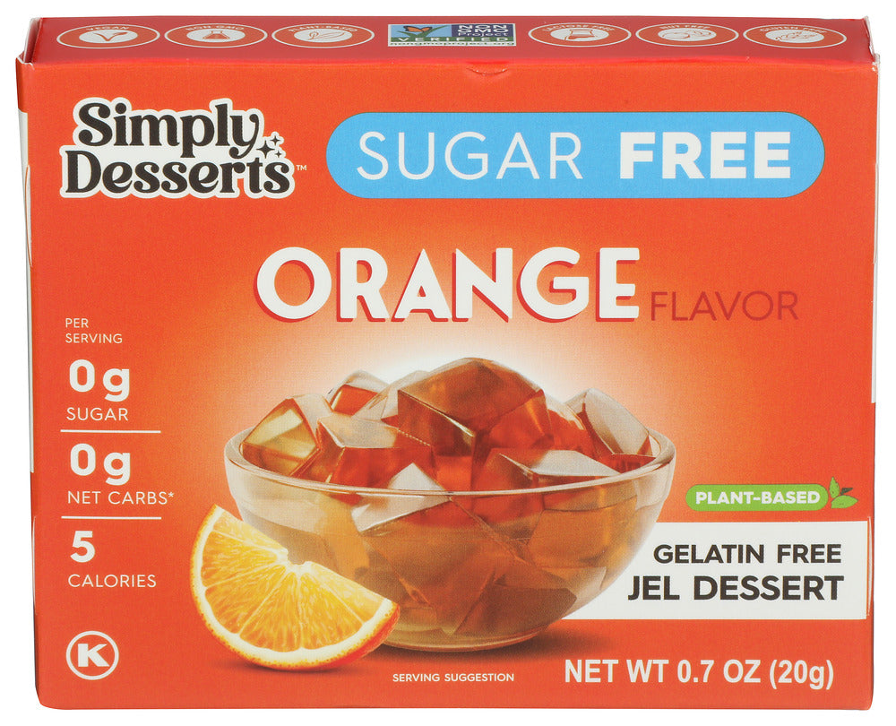 SIMPLY DESSERTS JEL DESSERT ORANGE - 0.7 OZ