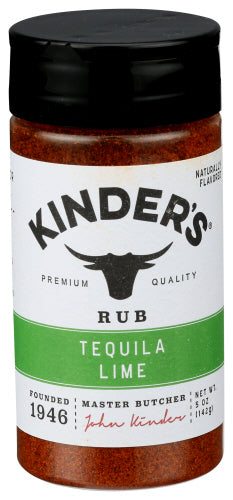 KINDERS RUB TEQUILA LIME BBQ - 5 OZ