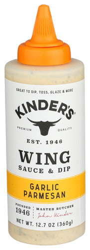 KINDERS SAUCE WING GARLIC PARMSN - 12.7 OZ