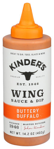 KINDERS SAUCE WING BUFFALO BTTRY - 14.2 OZ
