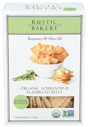 Rustic Bakery Flatbread Bite Rsmry Ooil, 4 OZ.