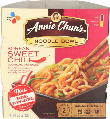 Annie Chuns 
Noodle Bowl Korean Chili Swt, 8 OZ.