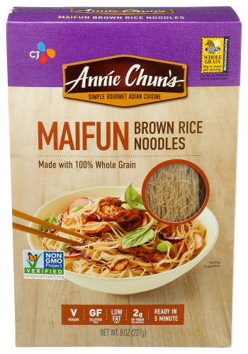 Annie Chuns
Noodle Brwn Rice Maifun, 8 OZ.