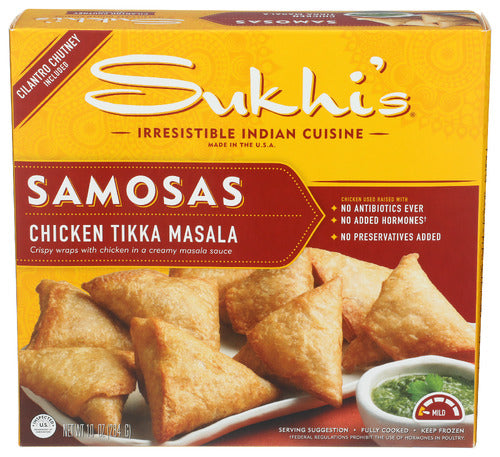 SUKHIS SAMOSAS CHKN MASALA CHUTN - 10 OZ