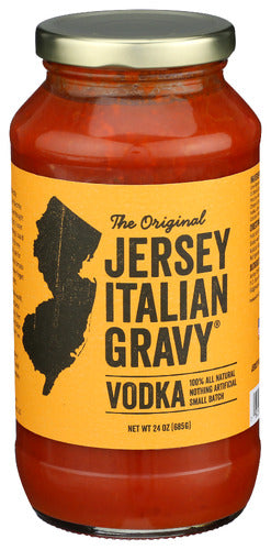 JERSEY ITALIAN GRAVY SAUCE PASTA VODKA - 24 OZ