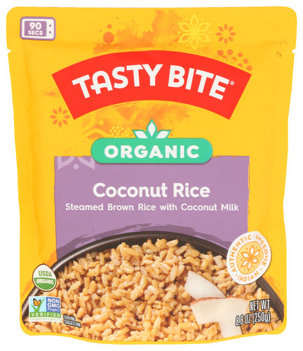 TASTY BITE RICE COCONUT ORG - 8.8 OZ