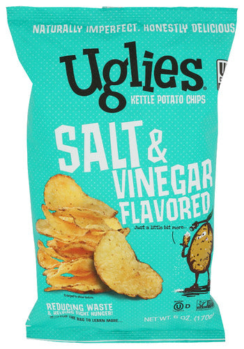 UGLIES CHIP KETTLE SLT & VINEGAR - 6 OZ