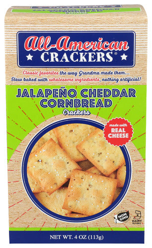 All American 
Cornbread Jalapeno Cheddr, 4 OZ.