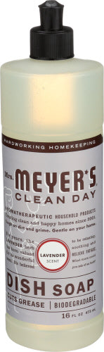 MRS MEYERS CLEAN DAY SOAP DISH LIQ LAVENDER - 16 OZ