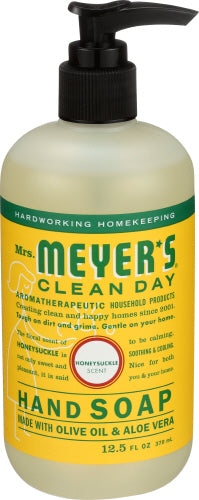 MRS MEYERS CLEAN DAY SOAP HAND LIQ HNYSCKLE - 12.5 OZ