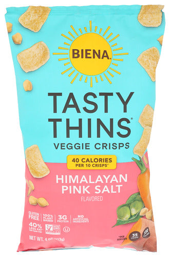 Biena
Crisps Tasty Thins Sea Sl, 4 OZ.