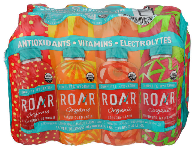 Roar Beverages Bev Hydratn Variety 12Pk, 216 FO.