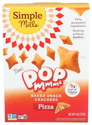 SIMPLE MILLS CRACKERS PIZZA - 4 OZ