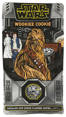 BONES COFFEE COMPANY COFFEE GROUND WOOKIEE CK - 12 OZ