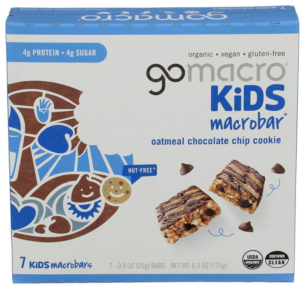 GOMACRO BAR OTML CC CKIE KDS 7PK - 6.3 OZ