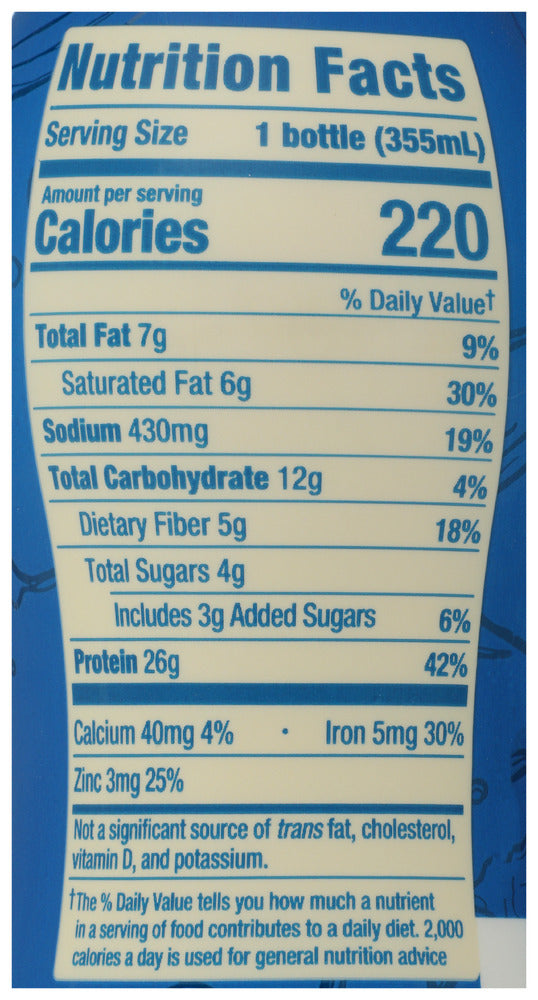 Rebbl Inc Bev Protein Vanilla 26 G, 12 FO.