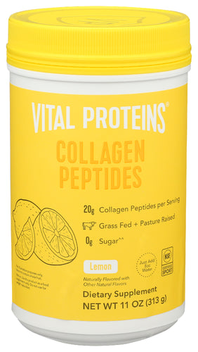 VITAL PROTEINS COLLAGEN PEPTIDES LEMON - 11 OZ