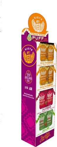 SIETE PUFFS 3VAR 24PC - 1 DS