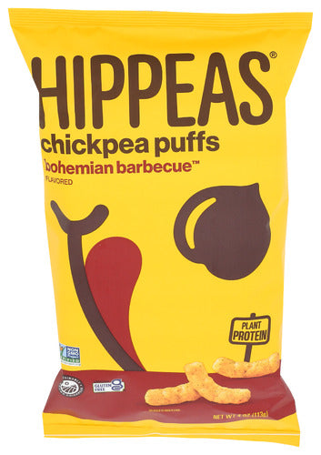 HIPPEAS PUFFS CHCKPEA BHMIAN BBQ - 4 OZ