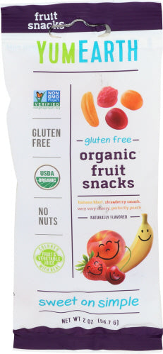 YUMEARTH FRUIT SNACKS GNG - 2 OZ