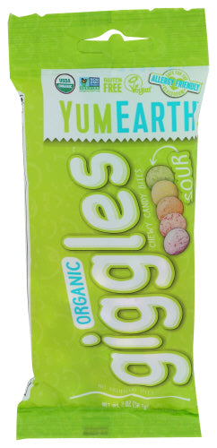 YUMEARTH CANDY GIGGLES SOUR GRAB&GO - 2 OZ