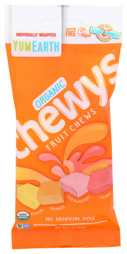 YUMEARTH CANDY CHEWYS ORGANIC GNG - 2 OZ