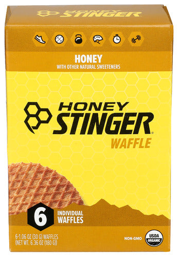 HONEY STINGER WAFFLE HONEY 6PC - 6.36 OZ