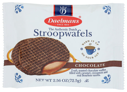 Daelmans 
Stroopwafels Duo Choc Cml, 2.56 OZ.