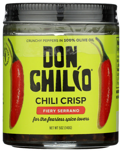Don Chilio
Pepper Serrano Chile Crsp, 5 OZ.
