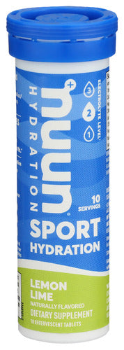 Nuun Sport Lemon Lime, 10 TB.