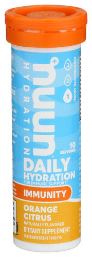 Nuun Immune Orange Citrus, 10 TB.