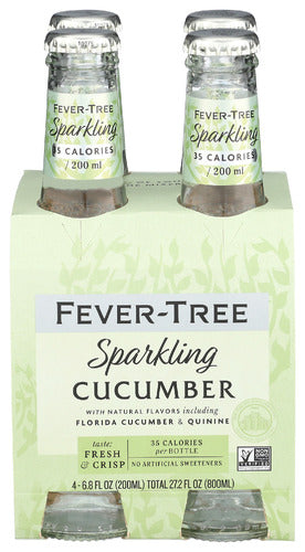 FEVER TREE SODA 4PK SPARKLNG CUCMBR - 27.2 FO