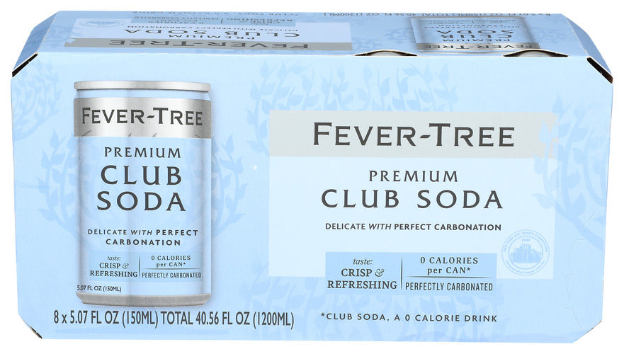 FEVER TREE SODA 8PK CLUB - 40.56 FO
