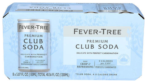 FEVER TREE SODA 8PK CLUB - 40.56 FO