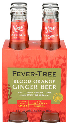 FEVER TREE BEER GNGER BLD ORNG 4PK - 27.2 FO