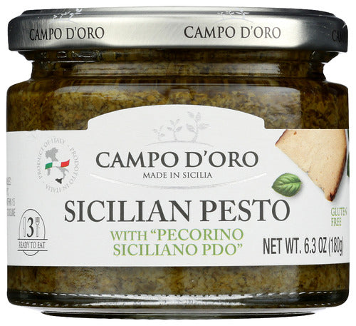 Campo Doro 
Sauce Pesto Sicilian, 6.3 OZ.