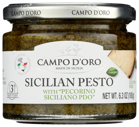 Campo Doro 
Sauce Pesto Sicilian, 6.3 OZ.